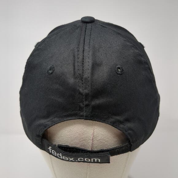 FedEx Express Strapback Hat Black Size OSFA Embroidered Employee Uniform - Picture 5 of 9